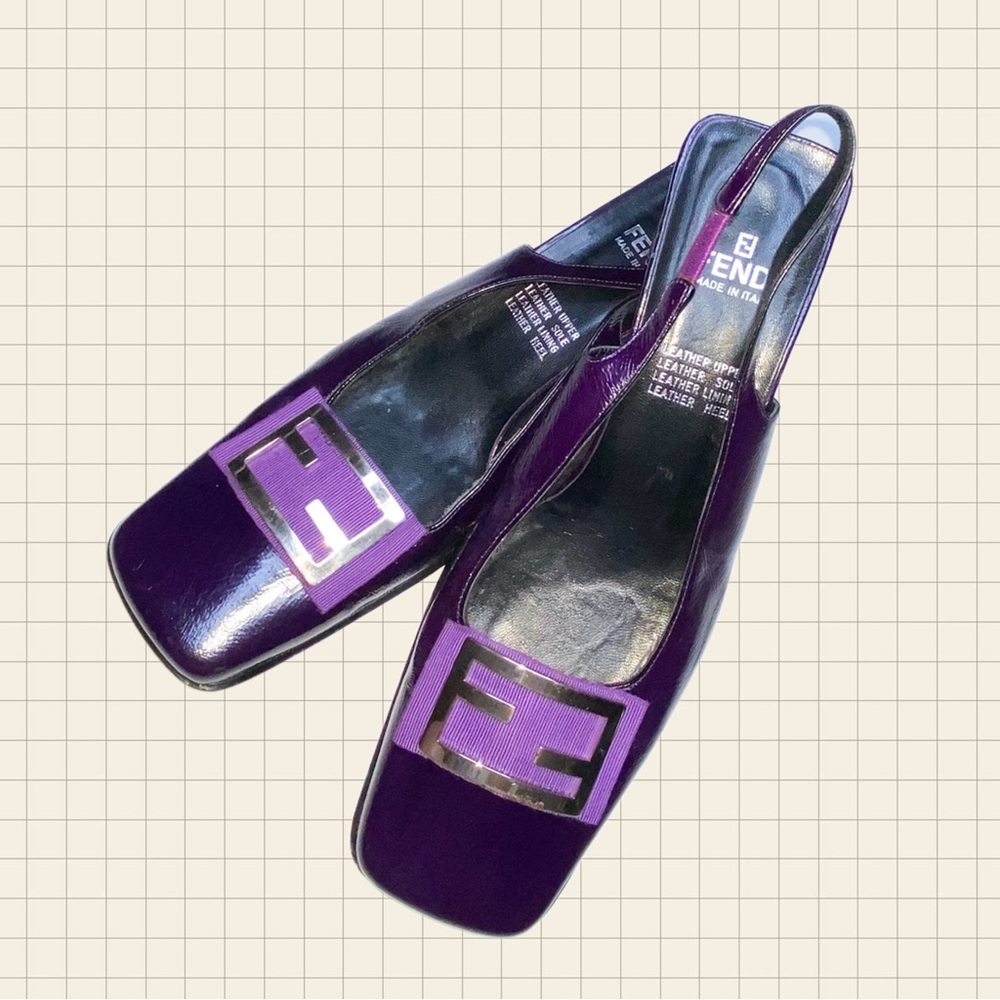Fendi Vintage Slingbacks
